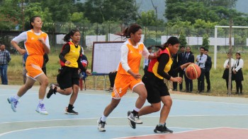 नवौं राष्ट्रिय : महिला बास्केटबलमा गण्डकीलाई कास्य  